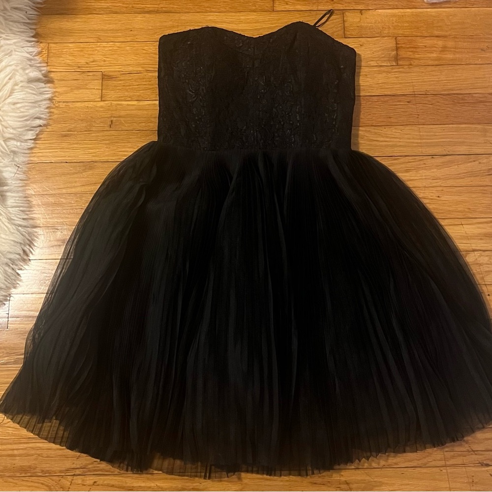black dress